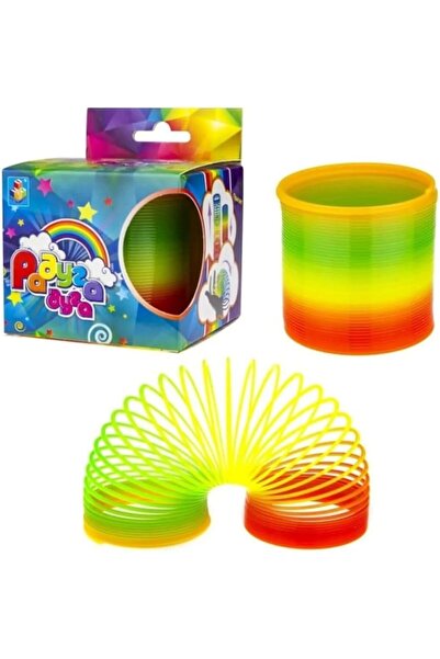 Genel Markalar Renkli Yaylı Oyuncak, Eğlenceli Çocuk Oyuncağı, Renkli Spiral