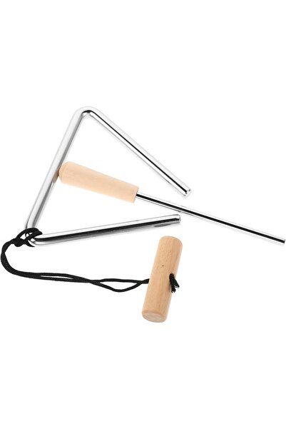 Genel Markalar Okul Bandosu Için 4 Inç Üçgen Enstrüman Müzikal Zil Ile Sağlam...