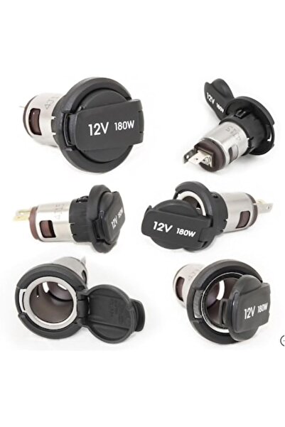 Genel Markalar Çakmak Soketi Kapaklı 12V 180W