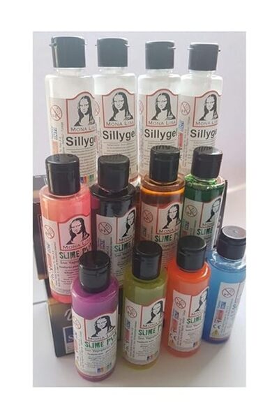 Genel Markalar Slime Yapma Seti Hazır Oyun Jeli Sıvı - Renkli
