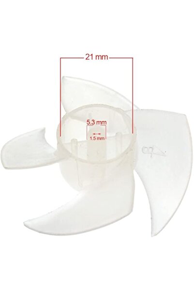 salesalbutik 4 Blades Hair Dryer Fan Blade, Compatible with Fakir