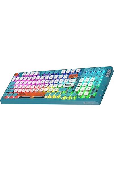 Genel Markalar Sense TKL RGB Wireless/Bluetooth/Kablolu Mekanik Red Switch Gaming Klavye - 3 Yıl Garantil