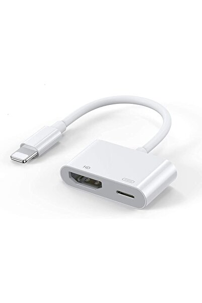Genel Markalar Lightning Dijital AV Adaptörü HDMI Kablosu Senkronizasyon ipho...