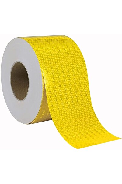 Genel Markalar 5 Metre Reflektörlü Reflektif Fosforlu Şerit Bant Reflekte İka...