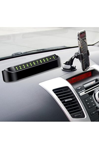 Genel Markalar Araba Park Numaratör Araç Içi Torpido Üstü Açılır Kapanır Neon...
