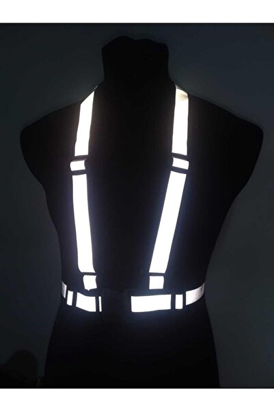 Lidyahan Store Caro (136) Motorsiklet Reflektörlü Yelek Scooter Reflektör Yel...