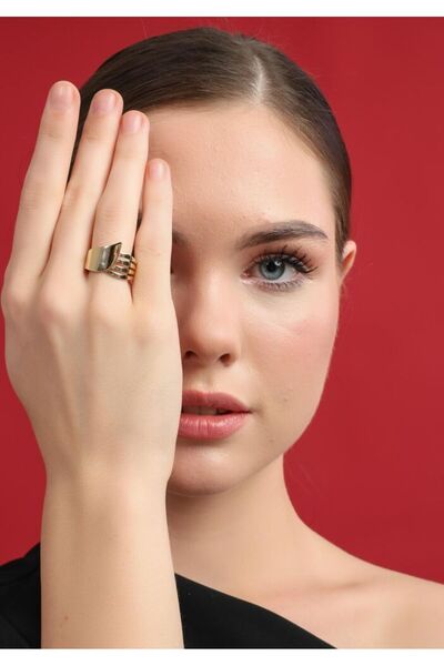 Sembol Gold Gold Flow 14 Ayar Altın Yüzük