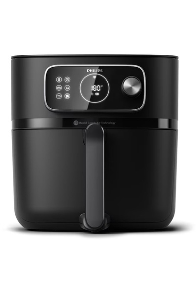 Philips Φριτέζα αέρα HD9876/90 Connected Combi 7000 Series XXL, μαύρη