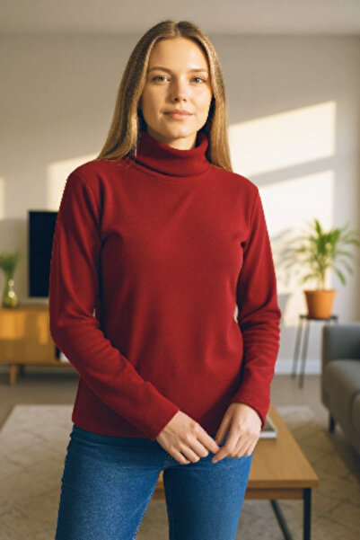 Star Fashion Bluza dama vatuita, material striat, tetra, cu guler pe gat