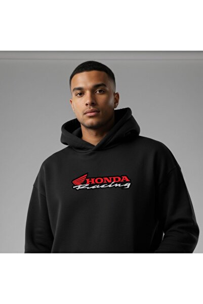 Etoile Studio Hondaaa Printed Hooded 3 Thread Cocktail O Oversized Sweatshirt - Unisex Comfortable Fit,
