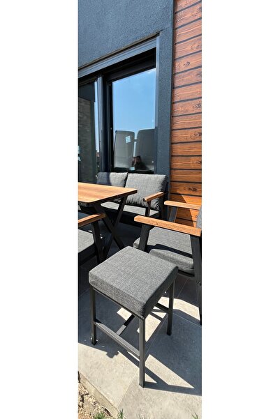 Kırlenta BAHÇE BALKON MUTFAK PUFU SANDALYESİ 35X35