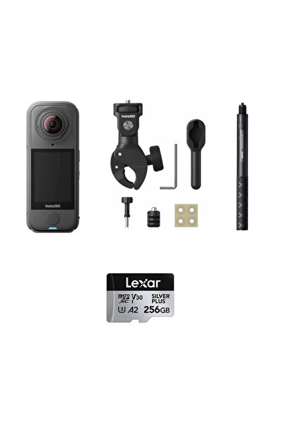 Insta360 X4 Air Aksiyon Kamerası - Motosiklet Kiti 256 GB (Foto Ekspres)