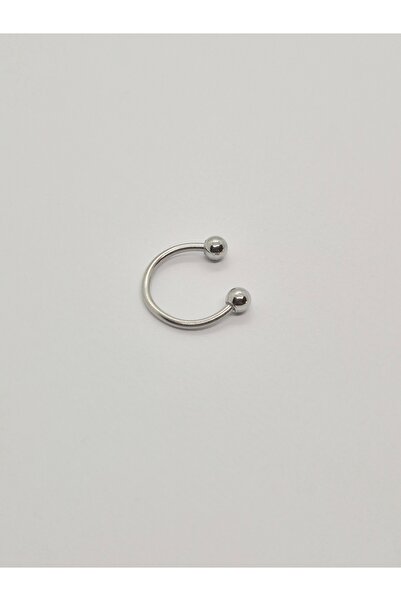 Set Paslanmaz Çelik Çift Top Uçlu Piercing (Kaş / Dudak / Kulak Uyumlu – Anti...