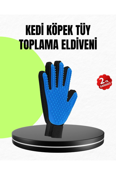 Belle Fusion Bfs Pet Grooming Glove – Silicone Glove with Massage and Hair Collection Features