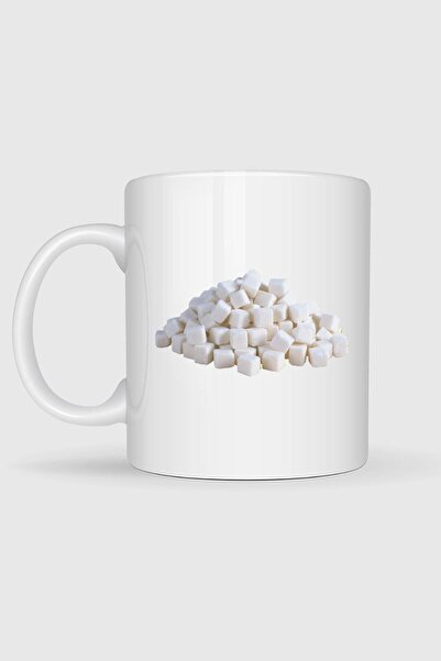 Bahriyeli Collection Cut Sugar Cube Sugar Design Mug Cup