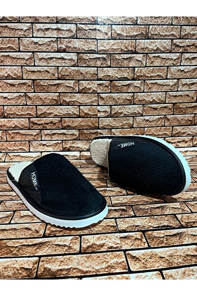 ADIM SEPETİ WINTER MEN'S HOME SLIPPERS