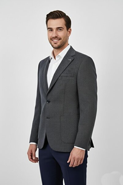 Suitmen Men's Single Sports Jacket Double Slit Bgl-St03983