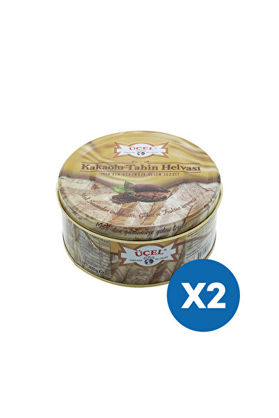 Üçel Kakaolu Tahin Helva 830G (2'li Paket)