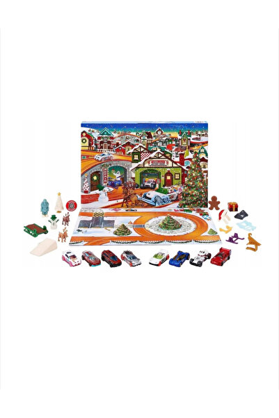 HOT WHEELS Holiday Calendar Advent Calendar with 24 Surprises