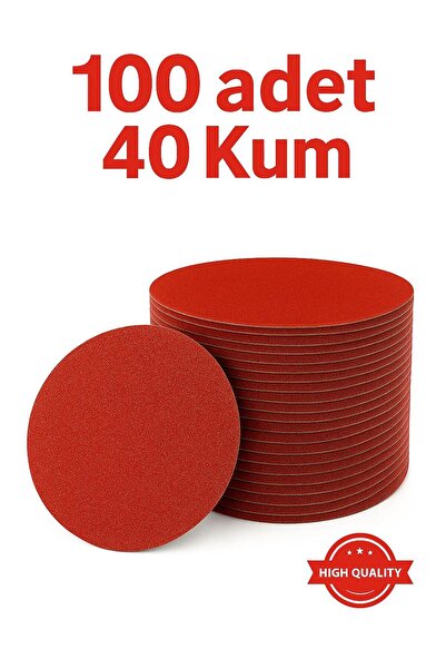 irişka zımpara seti cırt yapışkanlı zımpara seti 115 40 kum 100 adet