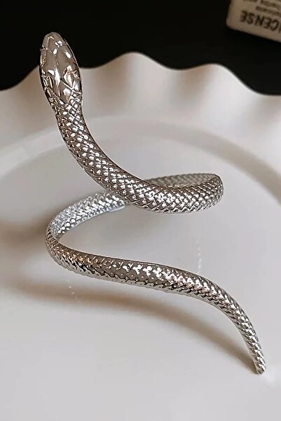 BirYıldızOl Snake Figured Design Bracelet Pazu Bracelet Arm Bracelet