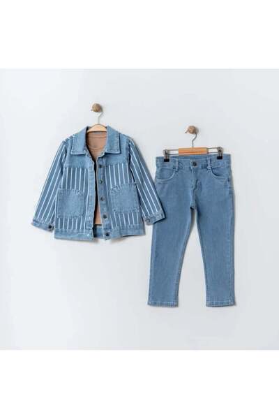 Bisahane Boy's Denim Suit