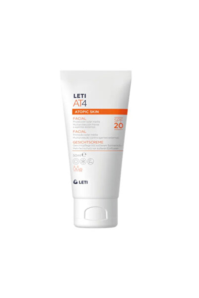 Leti At4 Facial Cream Spf20 50ml