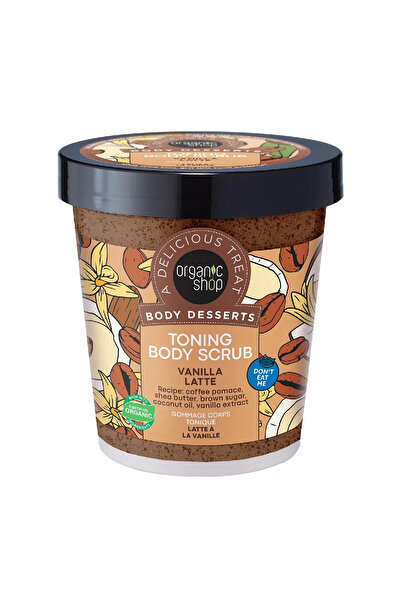 organic shop Exfoliant Corporal Vanilla Latte 450 ml