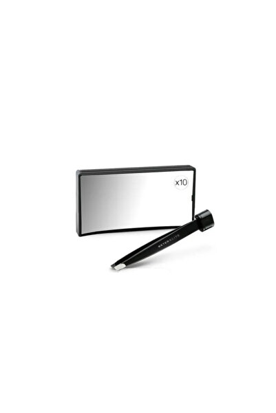 Beter Elite Rectangular Mirror X10 With Tweezer