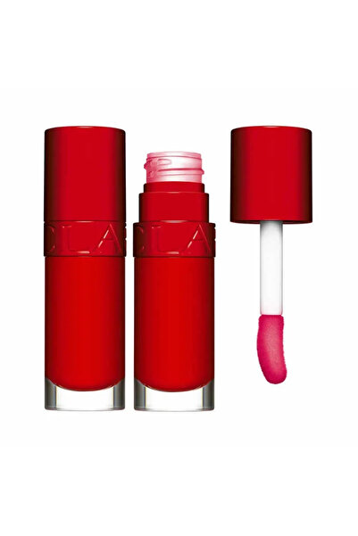 Clarins Ulei de buze reconfortant, aniversare de 10 ani, Iconic Red, 7 ml