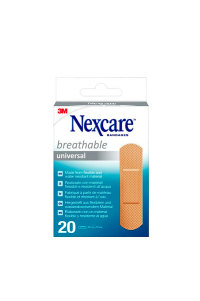 Nexcare Plastic 20 Strips 19x76mm