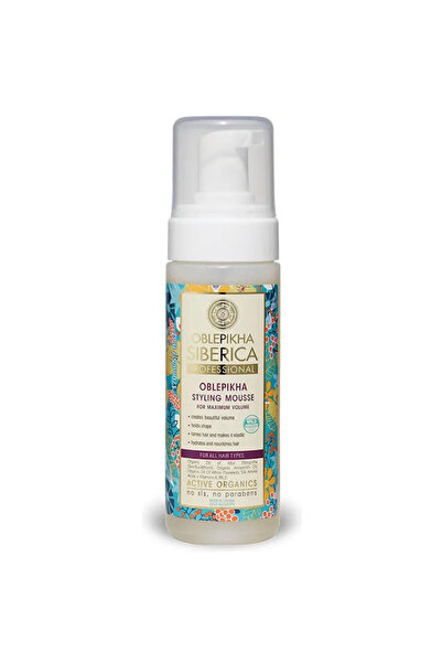 Natura Siberica Oblepikha Stilyng Mousse pentru volum maxim 200 ml