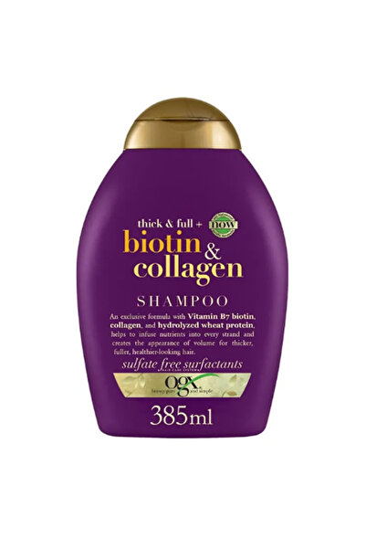OGX Șampon cu biotină și colagen 385 ml