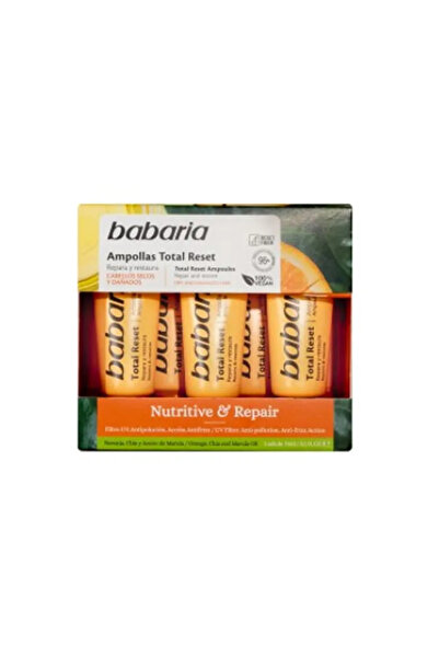 Babaria Fiole cu resetare totală nutritivă și reparatoare 5x15ml