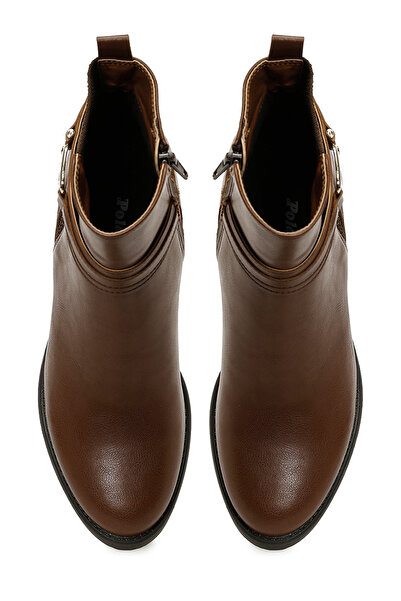 Polaris 326062.Z 5Pr Tan Women's Heeled Boots