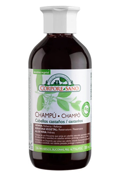 Corpore Champu Henna Cab Castaños 300ml Bio