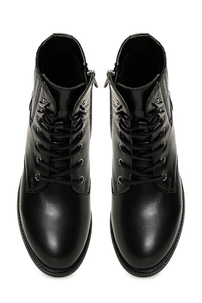 Polaris 324075.Z 5PR Siyah Kadın Düz Bot