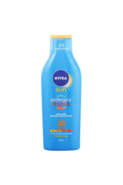 NIVEA Sun Protect And Bronze Tan Activating Sun Lotion Spf30 200ml