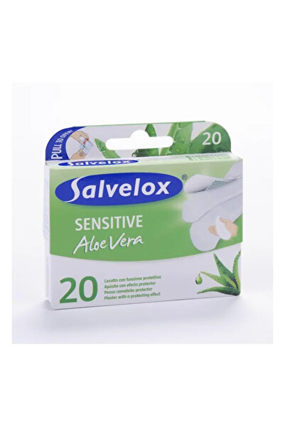 Salvelox Pansamente cu Aloe Vera pentru piele sensibilă, 20 de bucăți