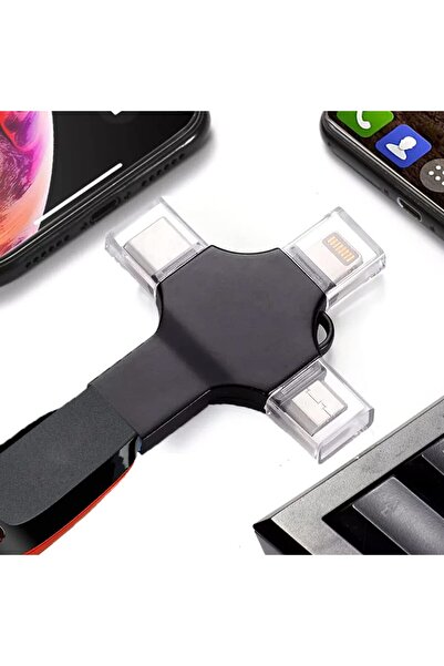 Hype Store Type-C ve Lightning Android IPhone IPad USB-C Flash Bellek Dosya A...