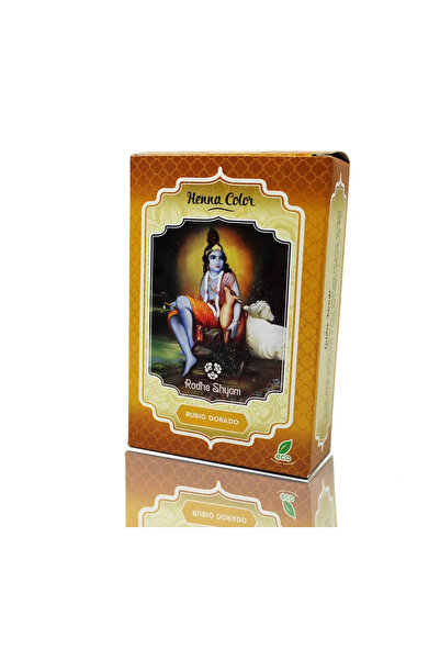 Radhe Henna Rubio Dorado Pulbere 100g
