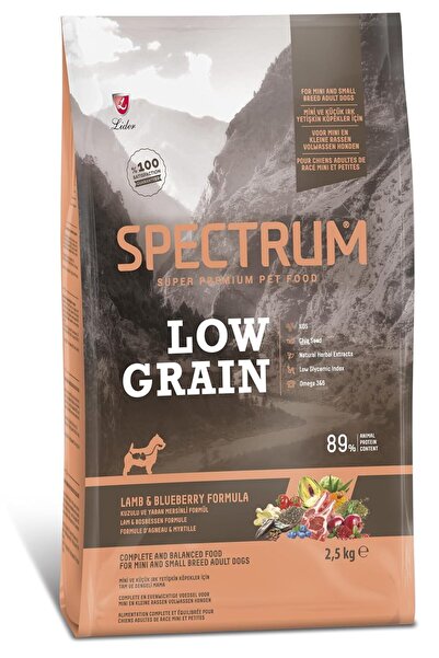 Spectrum LIDER Low Grain Kuzu Etli ve Yaban Mersinli Mini ve Küçük Irk Yetişk...