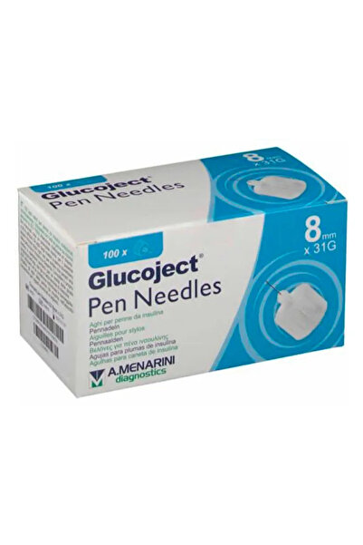 Menarini Glucoject Insulin Needle 31gx8mm 100 Uds