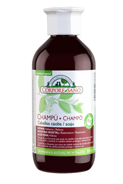 Corpore Champu Henna Cabellos Caoba 300ml Sandalo