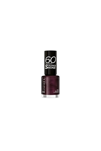RIMMEL LONDON Rimmel 60 Seconds Super Shine 345 Black Cherries