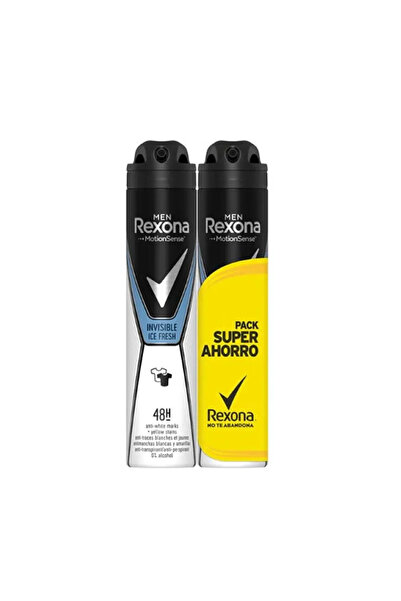 Rexona Men Motion Sense Invisible Ice Fresh Deodorant Spray 2x200ml