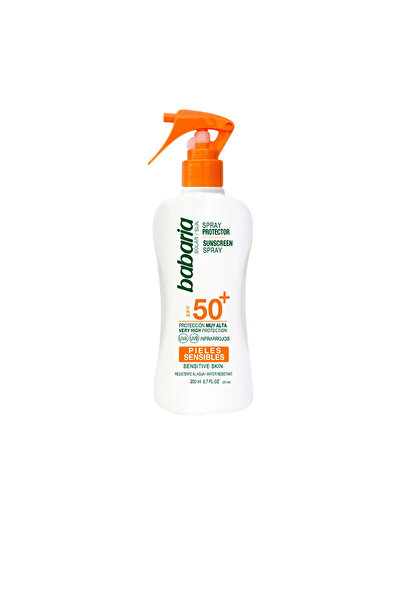 Babaria Spray de protecție solară pentru piele sensibilă SPF50 200 ml