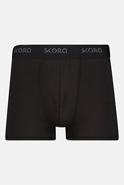 Skora Men 5 Pcs 4 Inseam Brand Logo Boxer Trunks, Multicolor