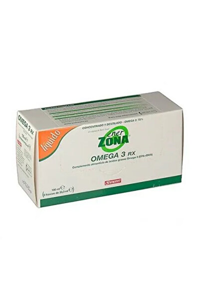 ENERVİT Enerzona Omega 3 Rx Complemento Alimenticio De Ácidos Grasos Aceite Pescado 3 Frascos X 33,