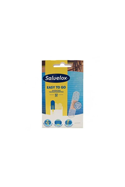 Salvelox Easy to Go Apósitos Transparentes 12 Unități